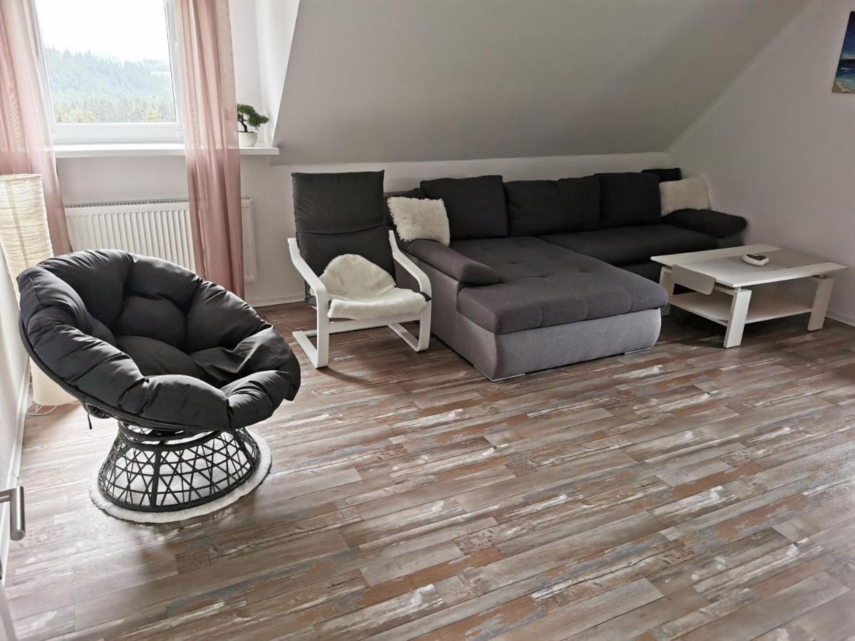 Ferienwohnung Bergwiese Schwarzenbach am Wald Kültér fotó